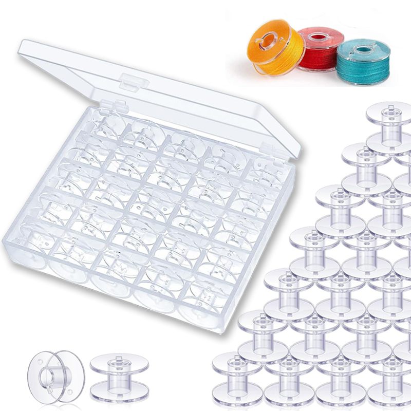 Craft Embellishment Storage - 25pcs Home Sewing Machine Bottom Thread