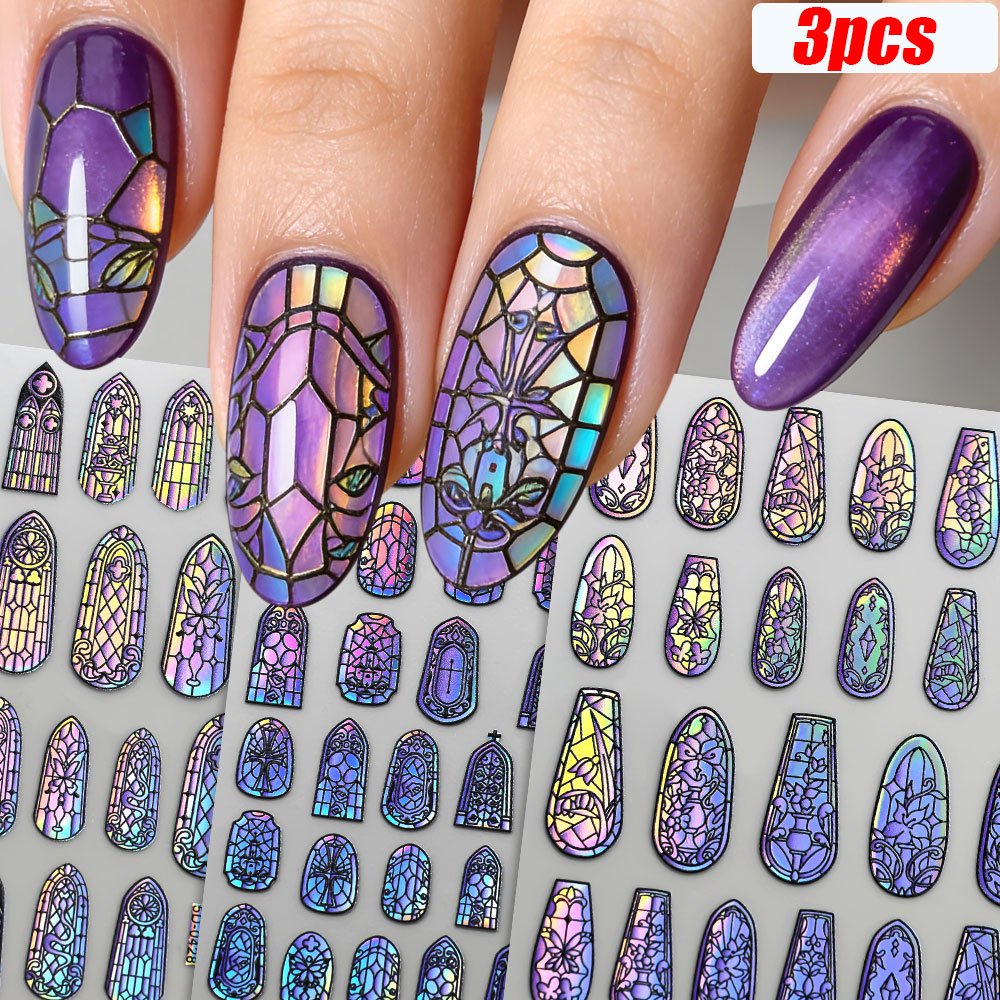 5D Sparkly Retro Glass Fragmen - огляд і ціна Glitter Vinyl Roll