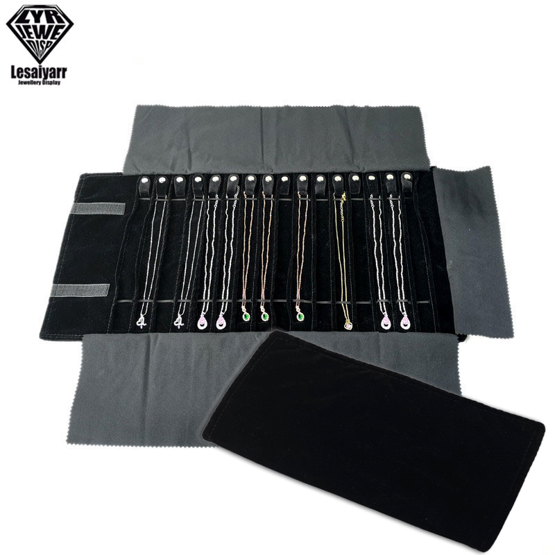 Travel Jewelry Organizer Roll  - огляд і ціна Velvet Ribbon Roll