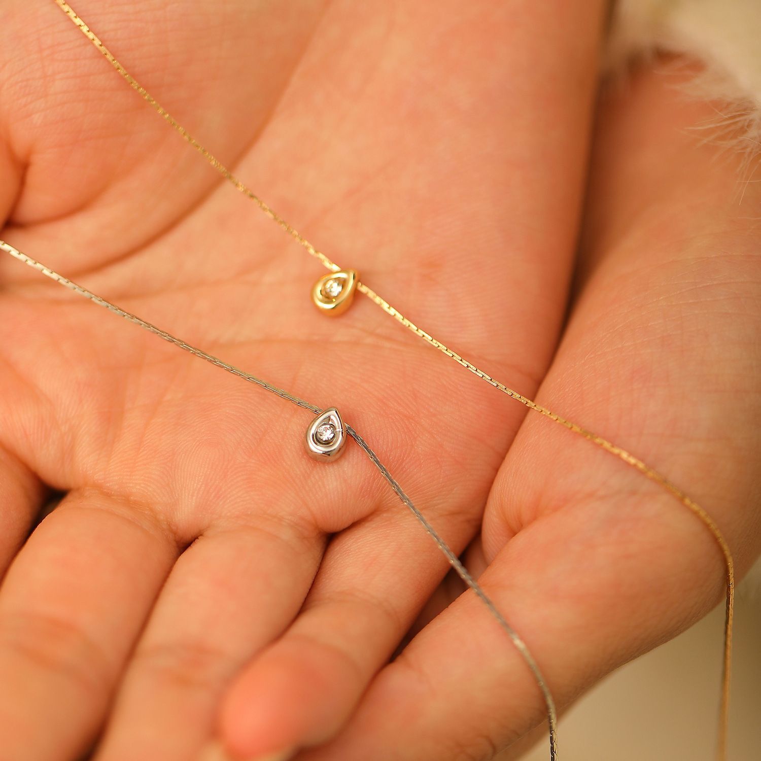 Simple Fashion Water Drop Smal - огляд і ціна Pearl Trim Chain