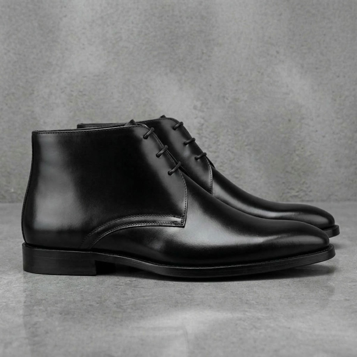 Men's Calf Leather Western Ank - огляд і ціна Guipure Lace Panel