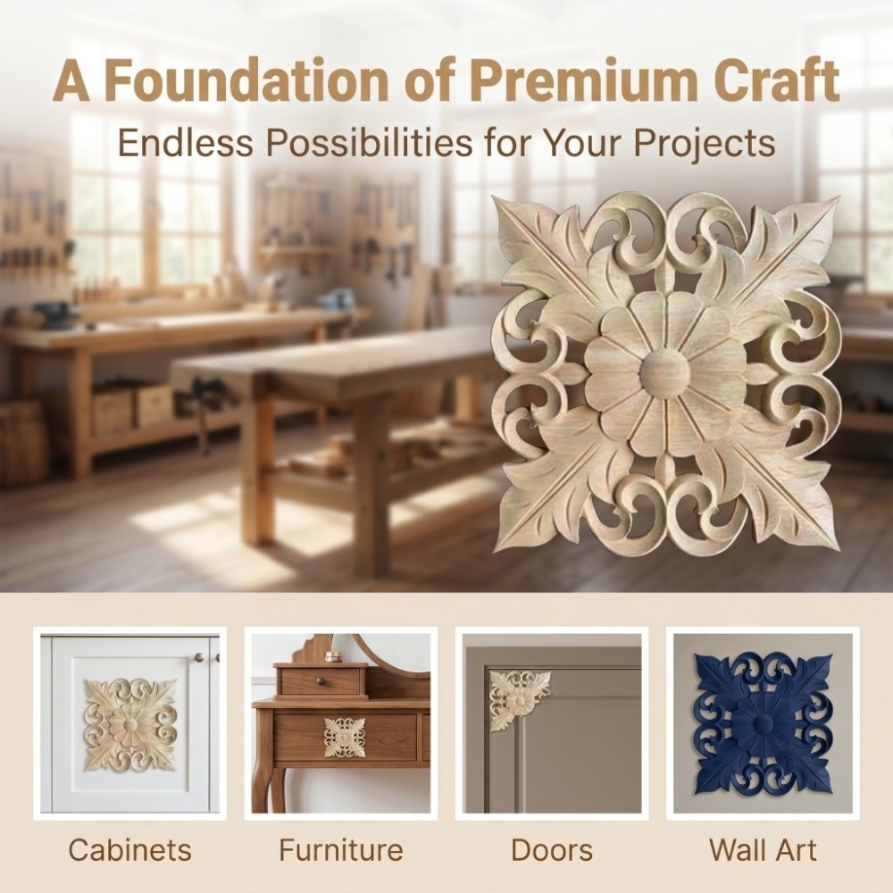 Home Embellishment Wood Wood C - огляд і ціна Embellish Craft
