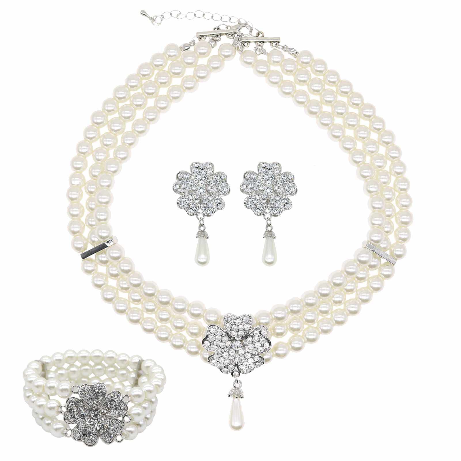 1920s1950s Imitation Pearl Nec - огляд і ціна Pearl Trim Chain