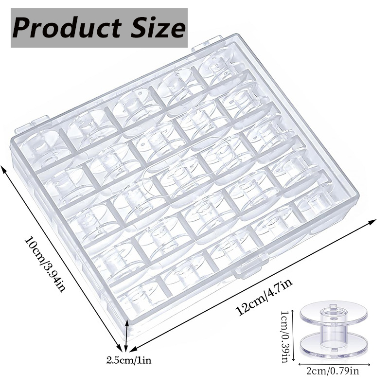 25pcs Home Sewing Machine Bott - огляд і ціна Craft Embellishment Storage