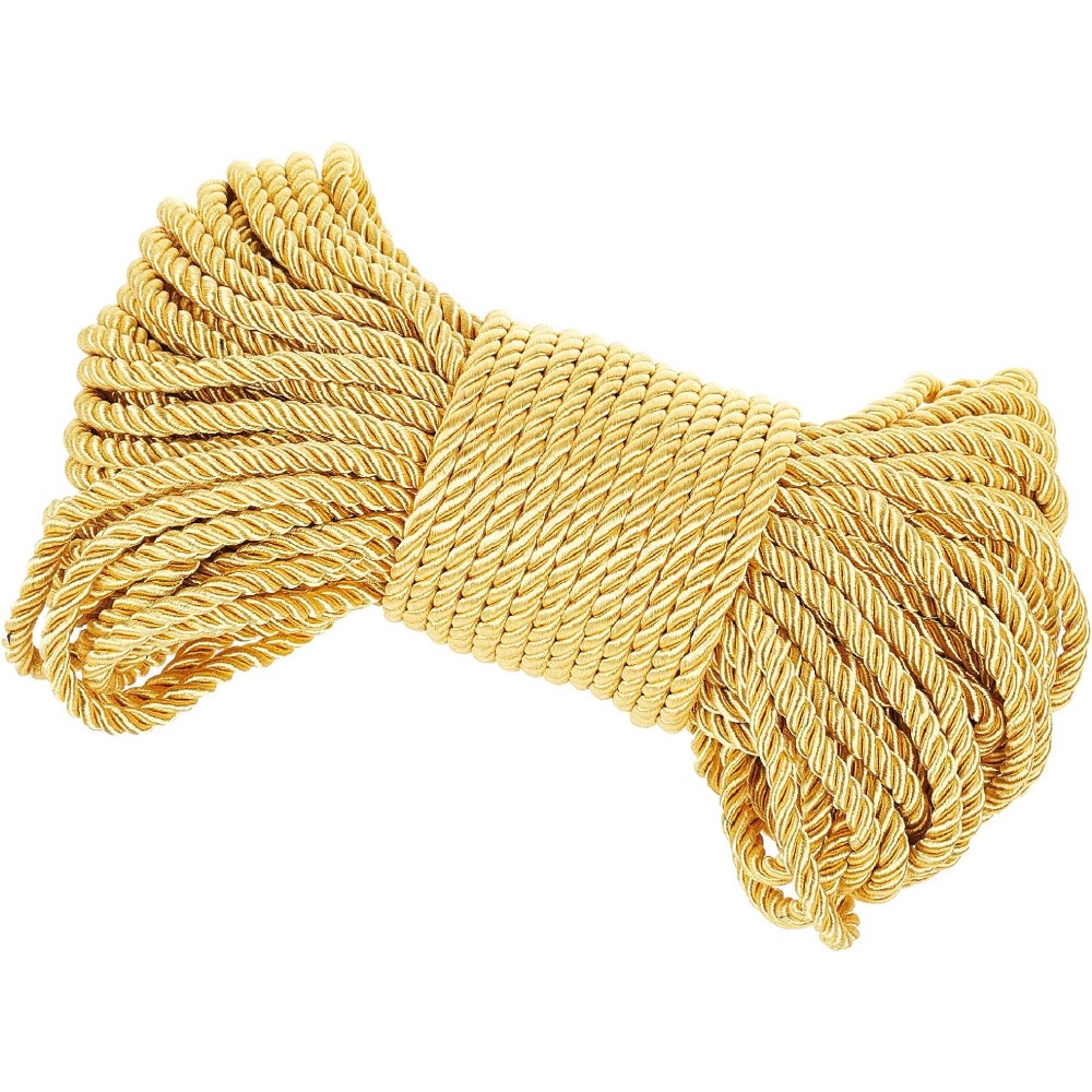 6mm Gold Cord 27 Yards Twisted - огляд і ціна Cord Trim Twisted
