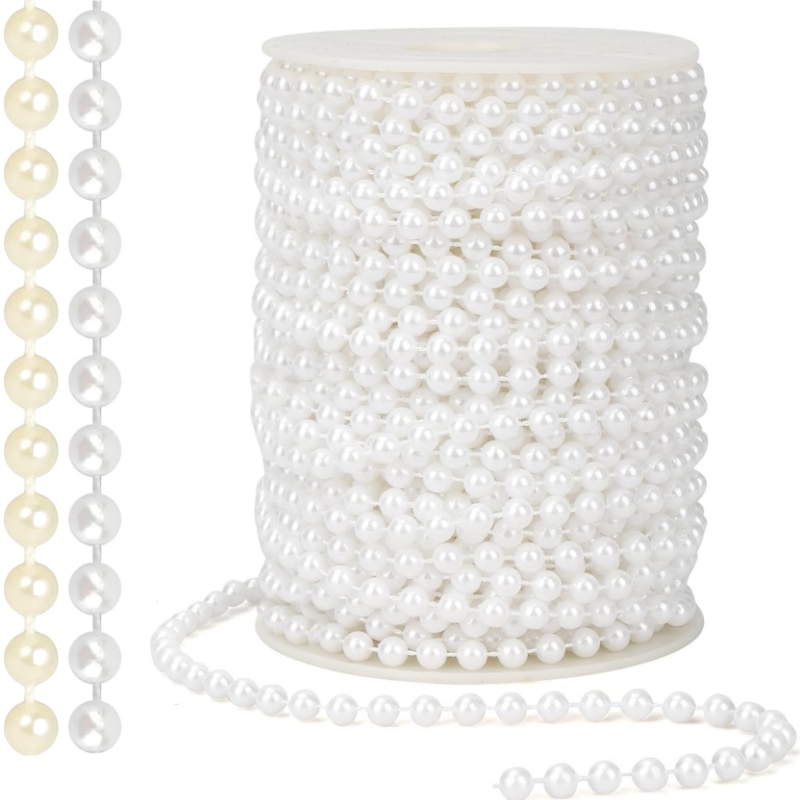 2/5m ABS Imitation Pearl Bead  - огляд і ціна Pearl Trim Chain