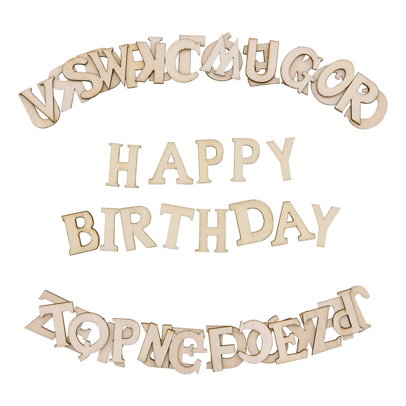 100pcs Letters Wooden Alphabet - огляд і ціна Embellish Craft