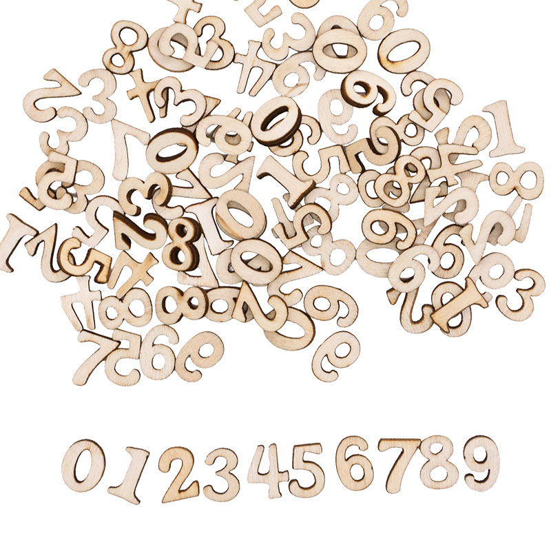 100pcs Letters Wooden Alphabet - огляд і ціна Embellish Craft