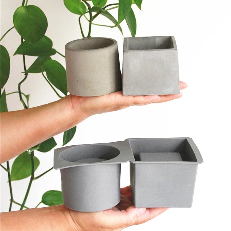 Flower Pot Silicone Mold For D - огляд і ціна Craft Embellishment Storage