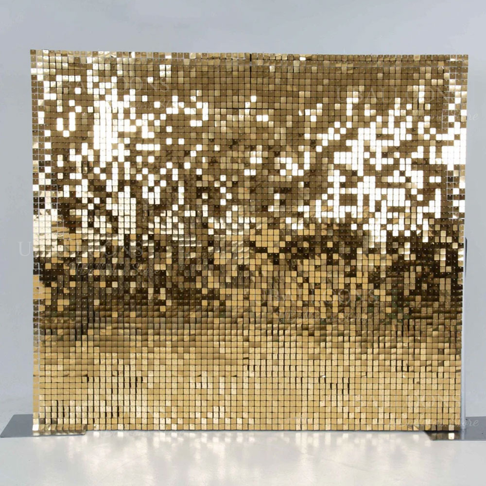 Champagne Gold Shimmer Backdro - огляд і ціна Sequin Fabric Panel