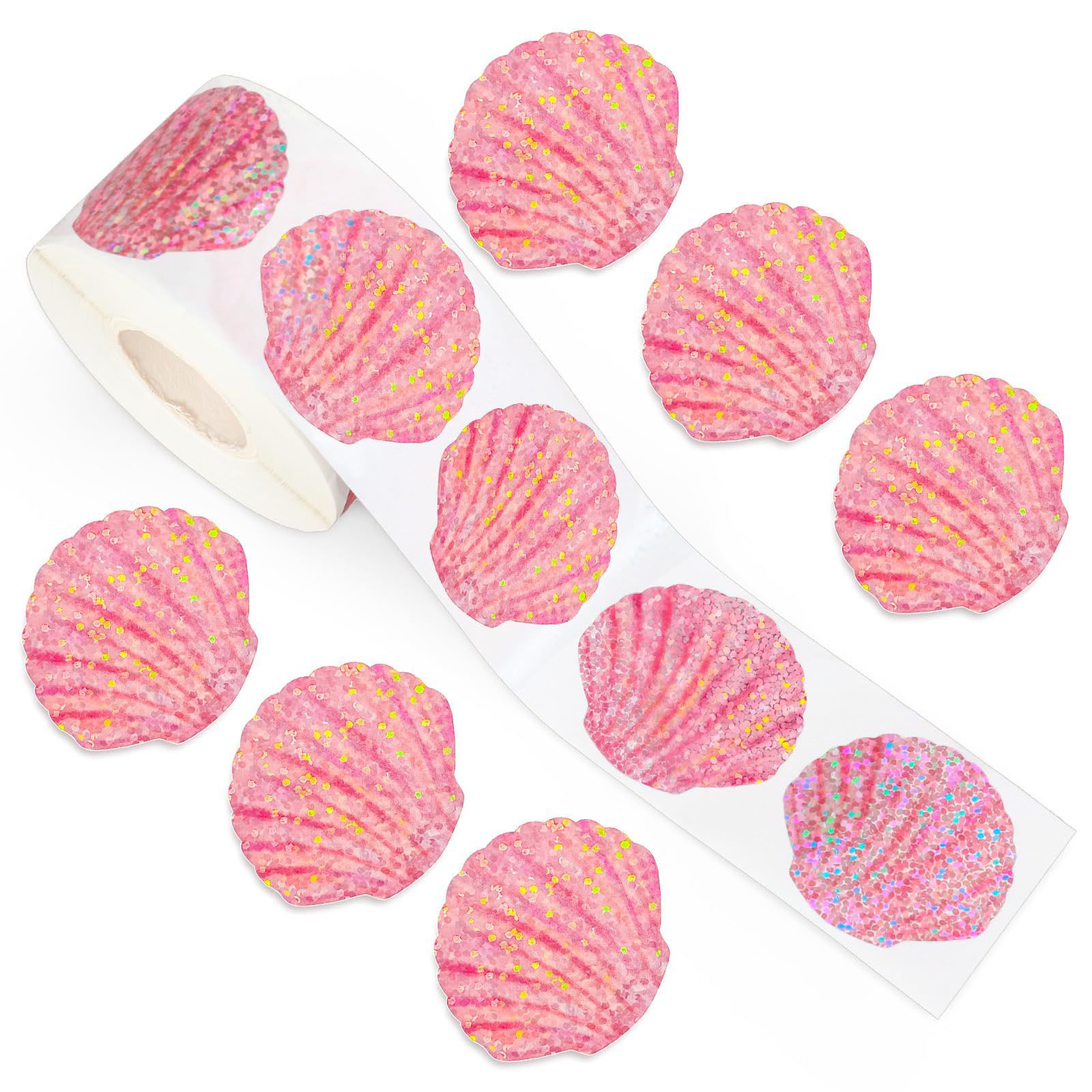 500 Pcs Summer Seashell Sticke - огляд і ціна Glitter Vinyl Roll