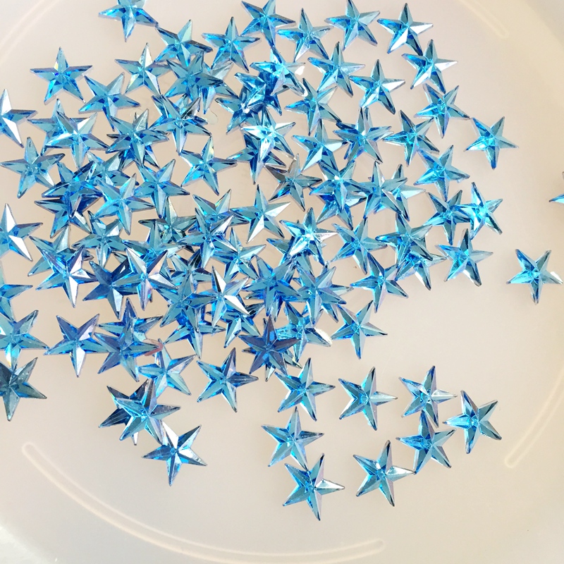 400pcs 10mm Crystal Star Shape - огляд і ціна Hotfix Rhinestone Sheet