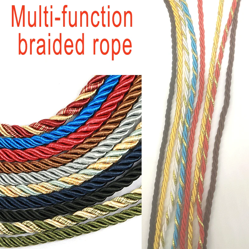 3mm 10m Twisted Cord Rope Trim - огляд і ціна Cord Trim Twisted