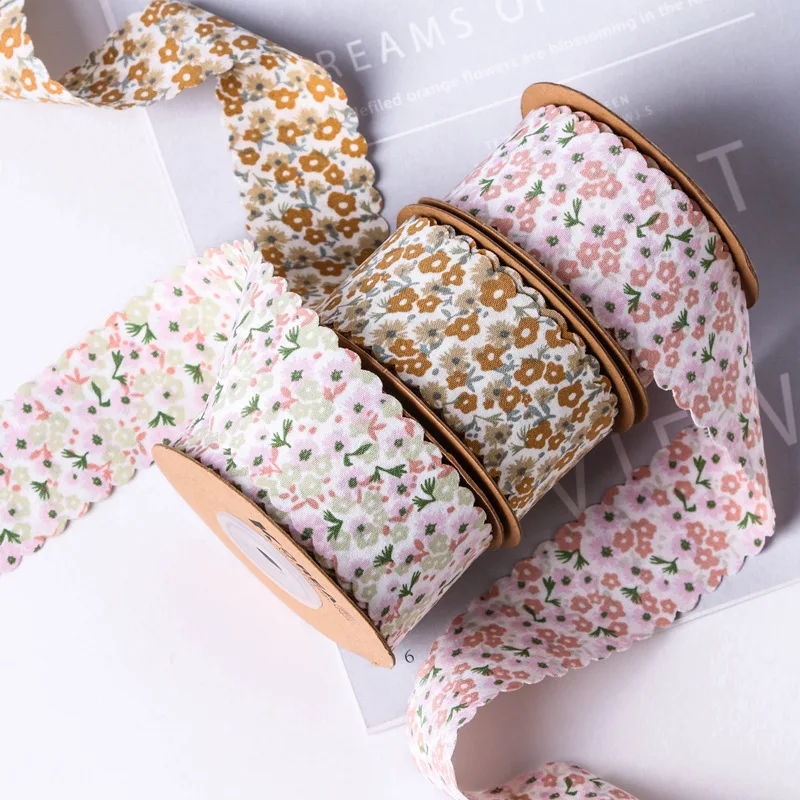 5yards 25/38mm Wavy Edge Plum  - огляд і ціна Velvet Ribbon Roll