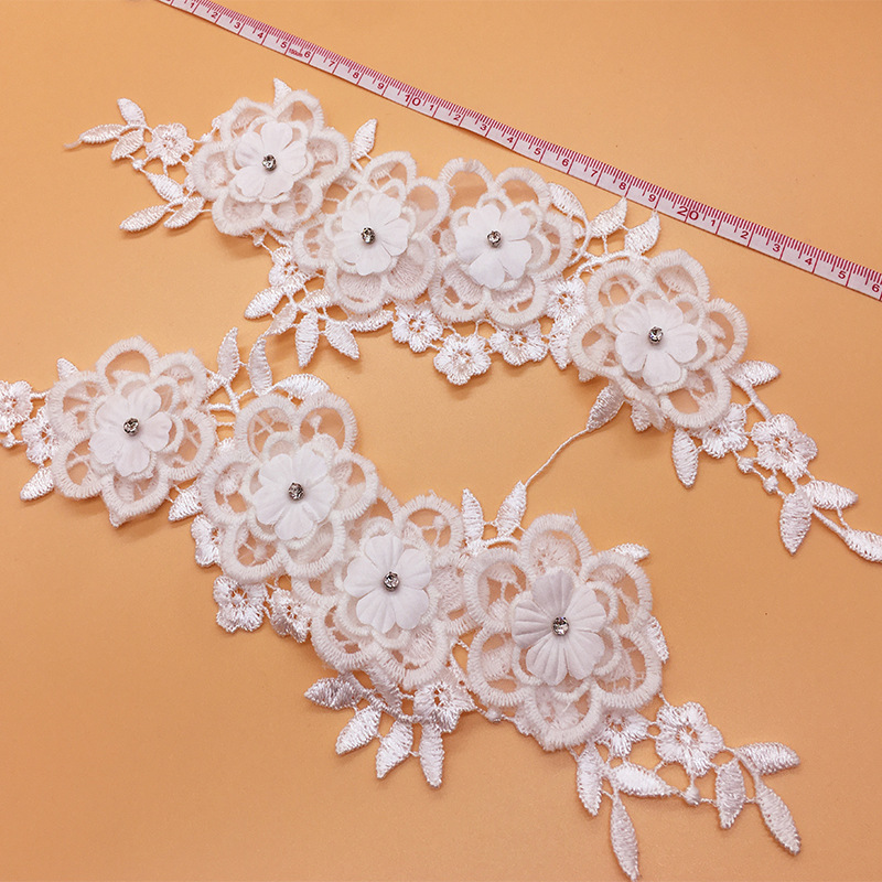 2Pairs/lot  Mesh Fashionable C - огляд і ціна Applique Patch Flower