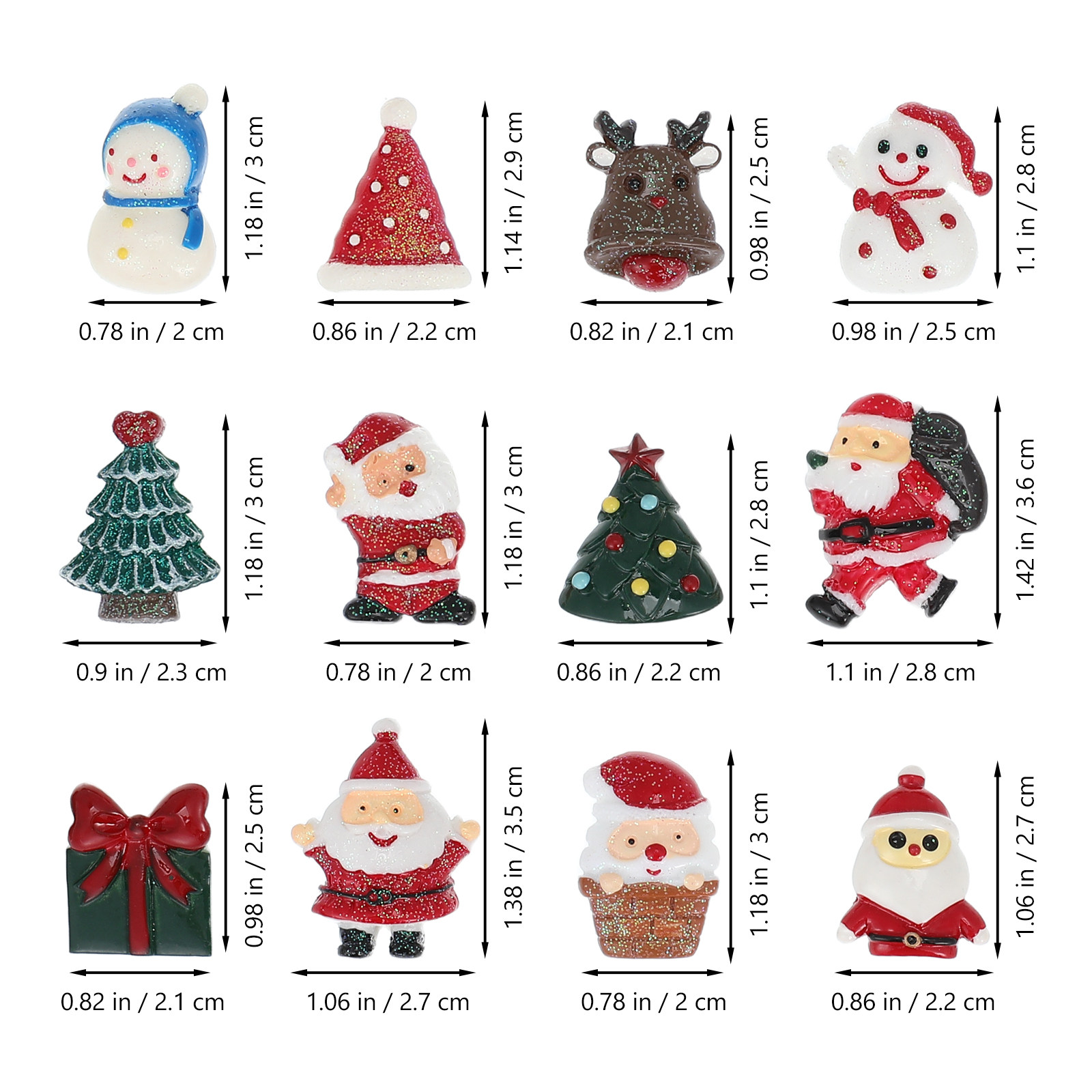 50 PCS Embellishment Christmas - огляд і ціна Embellish Craft