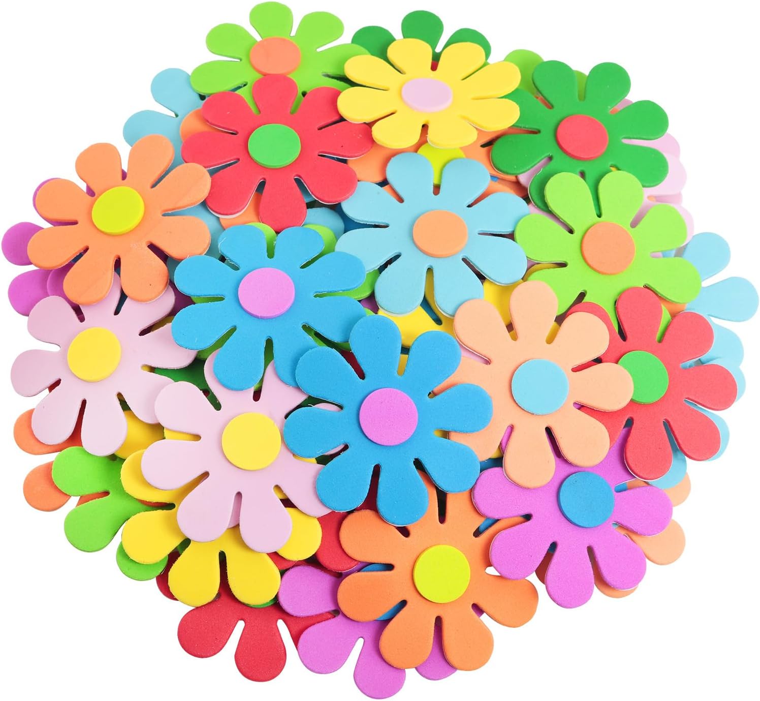 3D flower foam stickers Spring - огляд і ціна Embellish Craft