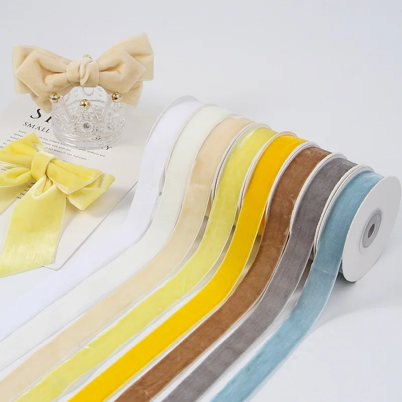 Classic 5yards 6mm-38mm Single - огляд і ціна Velvet Ribbon Roll