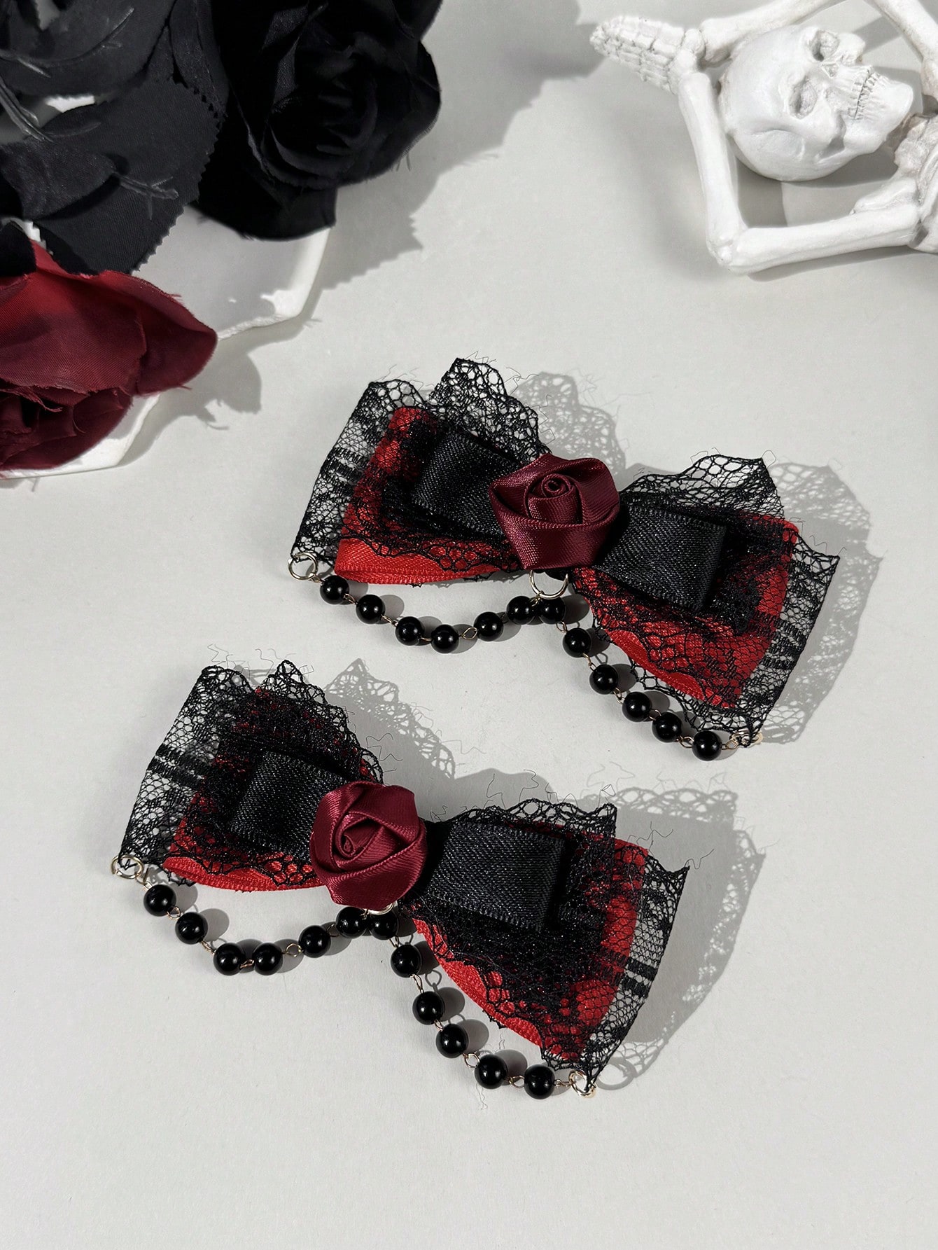 2-piece Gothic style lace ribb - огляд і ціна Lace Ribbon Trim