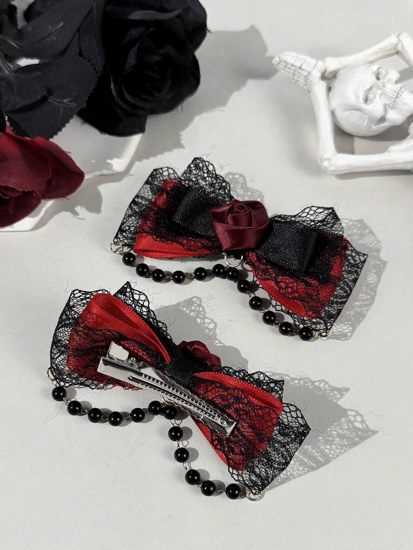 2-piece Gothic style lace ribb - огляд і ціна Lace Ribbon Trim