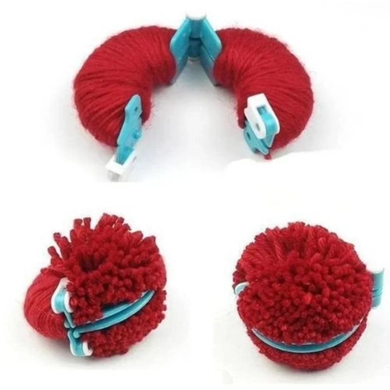 8PCS 4 Sizes Fluff Ball Weaver - огляд і ціна Pom Pom Maker Tool