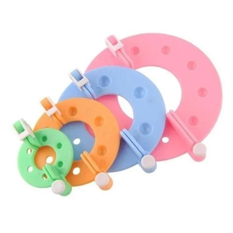 8PCS 4 Sizes Fluff Ball Weaver - огляд і ціна Pom Pom Maker Tool