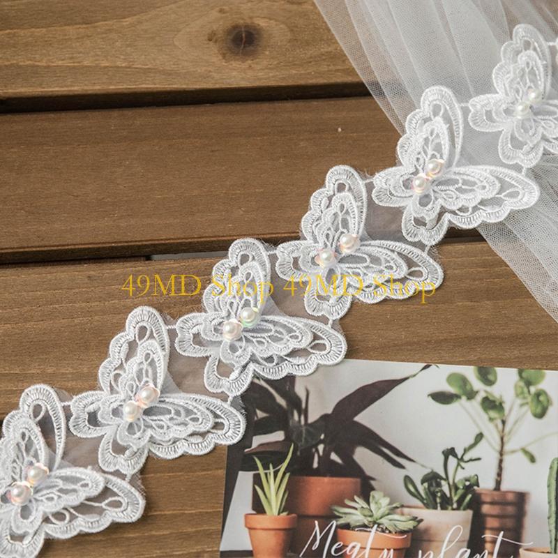 49MD 1 Yard Bowknot for Butter - огляд і ціна Lace Ribbon Trim