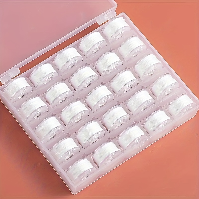 25/PCS/BOX Wound Sewing Thread - огляд і ціна Craft Embellishment Storage