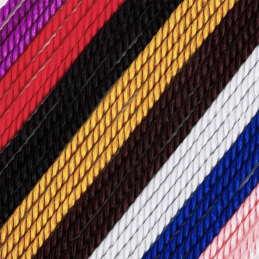 55 Yards 1mm Twisted Satin Nyl - огляд і ціна Cord Trim Twisted