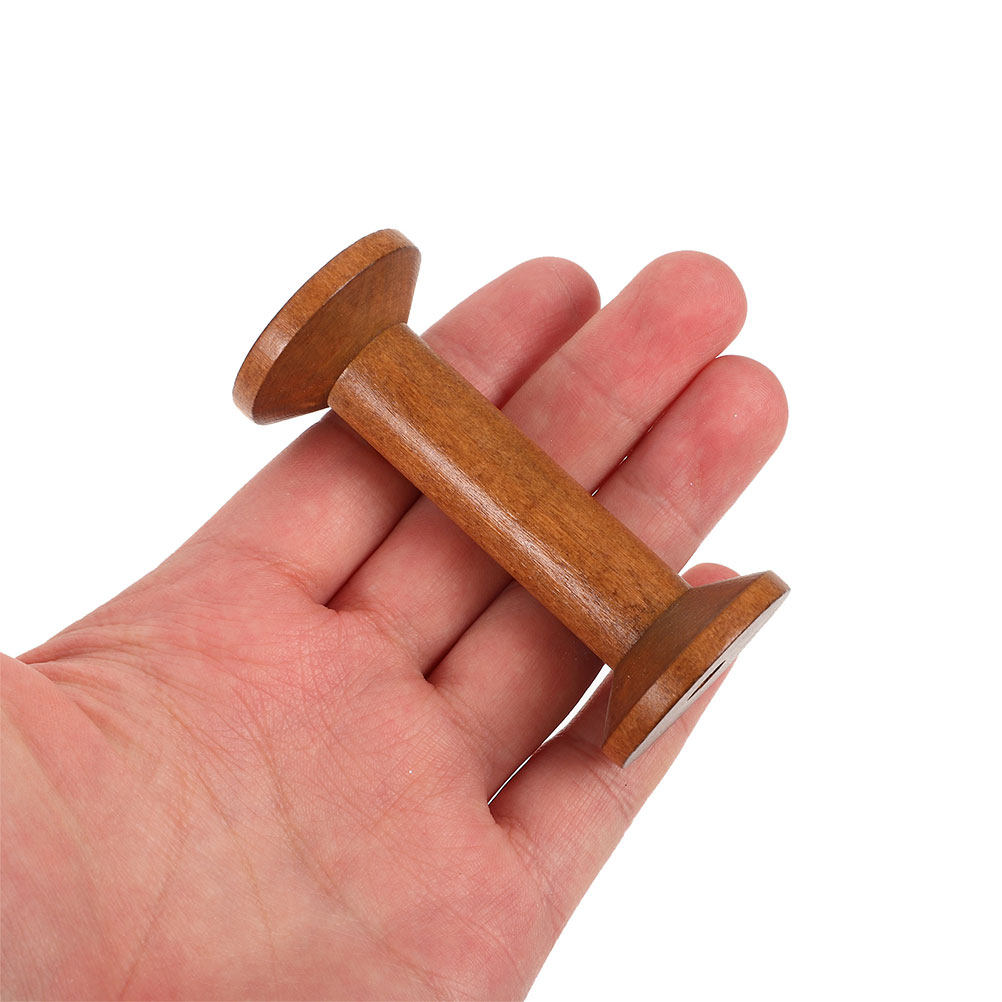 7Pcs Wooden Thread Spools Vint - огляд і ціна Embroidery Craft