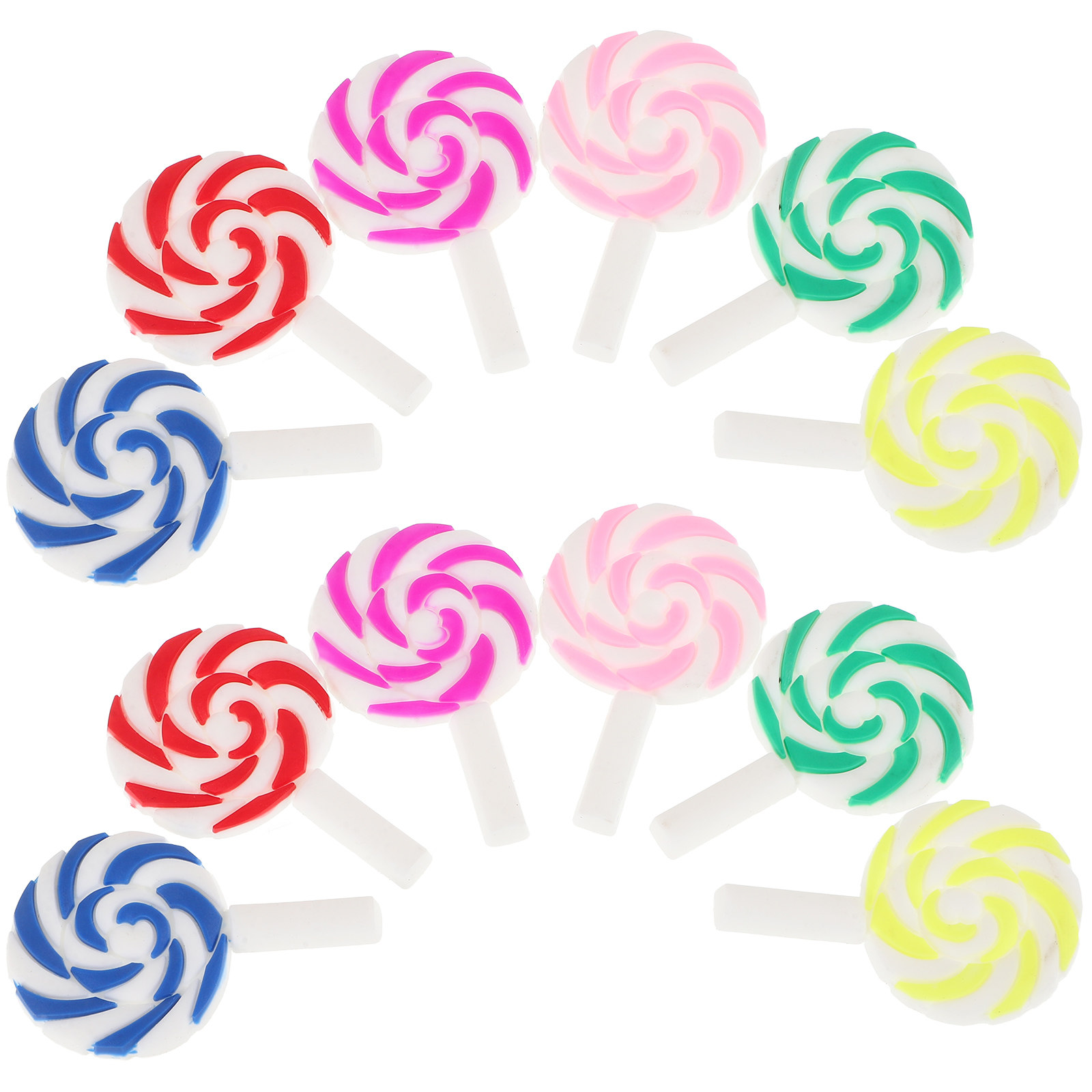 36Pcs Vibrant Rainbow Lollipop - огляд і ціна Embellish Craft