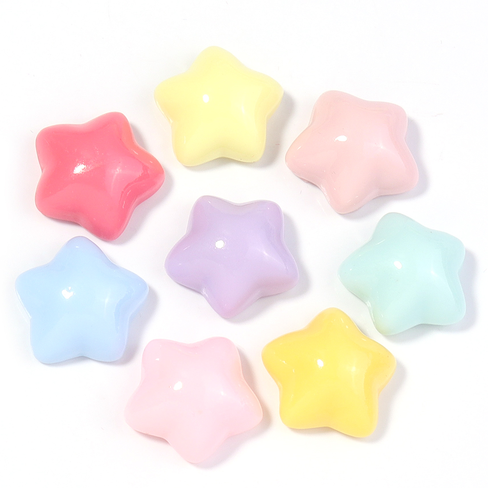 50pcs/lot 16mm Colorful Star R - огляд і ціна Embellish Craft