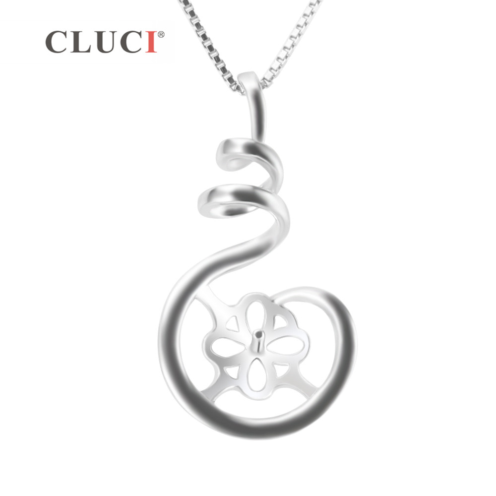 CLUCI 925 Sterling Silver Pend - огляд і ціна Pearl Trim Chain
