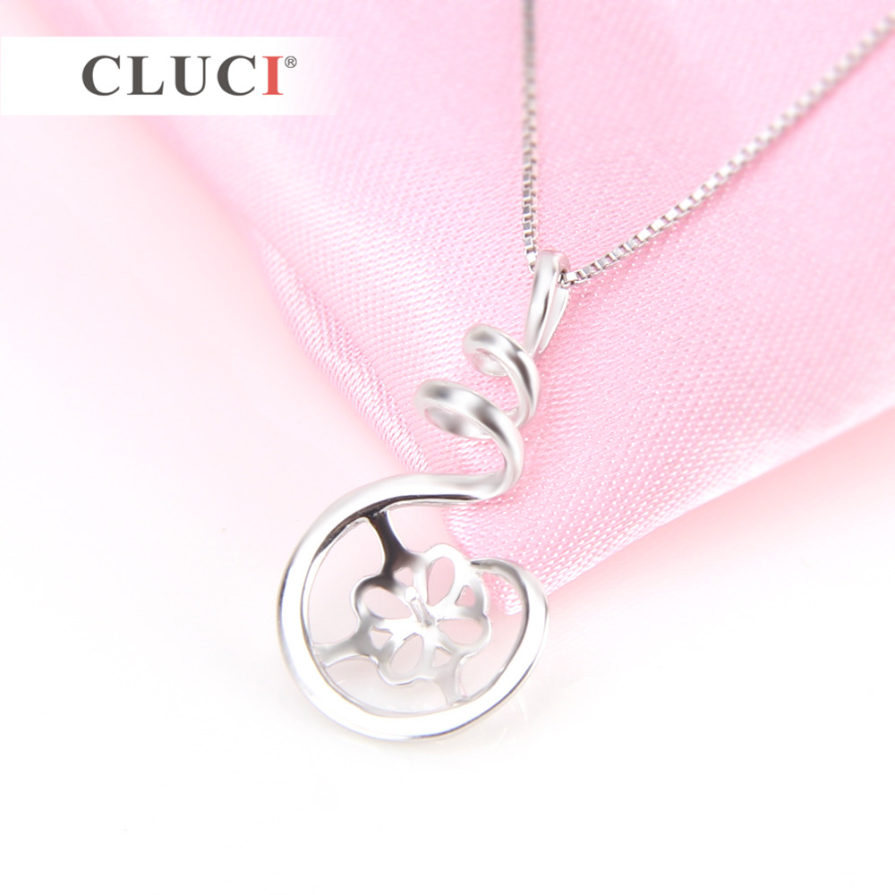 CLUCI 925 Sterling Silver Pend - огляд і ціна Pearl Trim Chain
