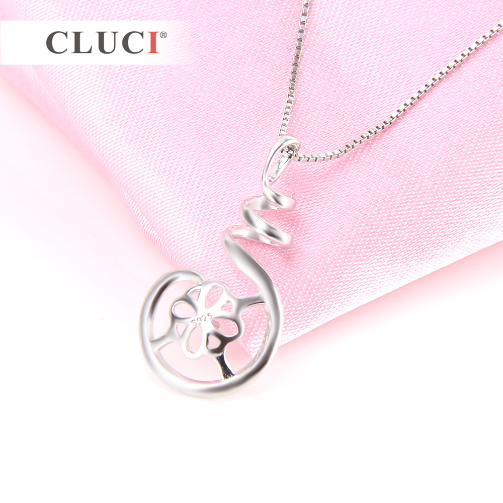 CLUCI 925 Sterling Silver Pend - огляд і ціна Pearl Trim Chain