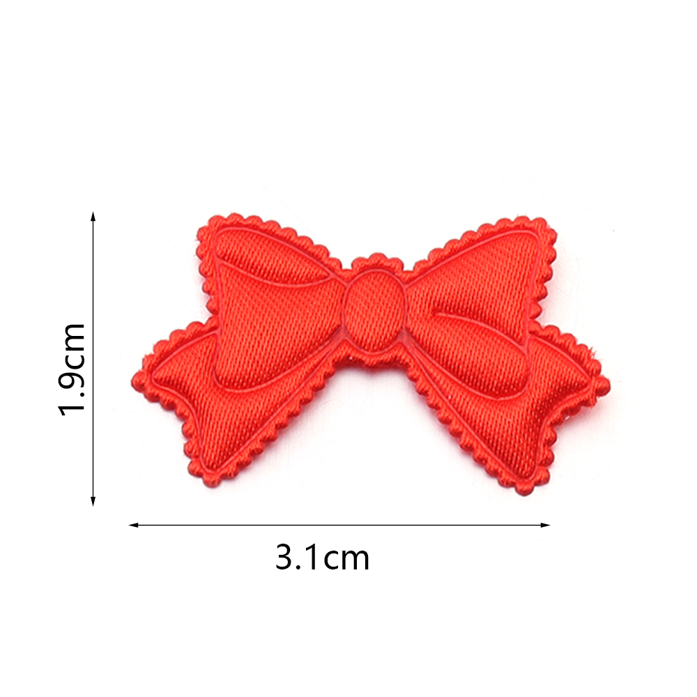 50pcs/lot 19x31mm Fabric Spong - огляд і ціна Applique Patch Flower