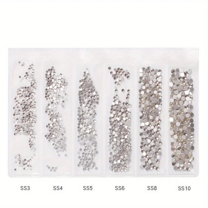 SWAGPICK SS3-10 Mix White AB G - огляд і ціна Hotfix Rhinestone Sheet