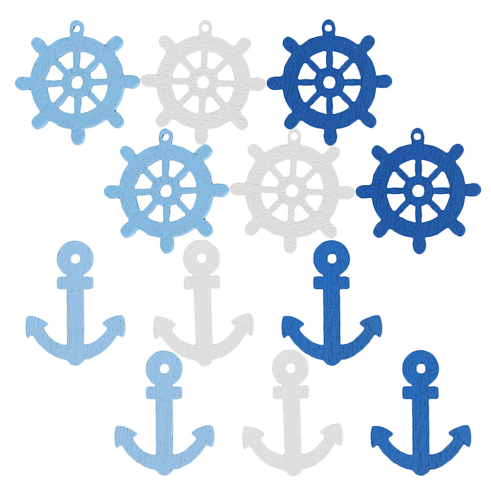 100 Pcs Wooden Anchor Mini Pen - огляд і ціна Embellishments For Scrapbooking