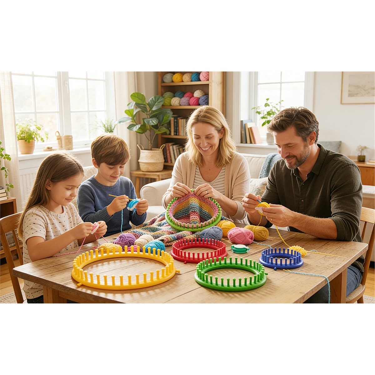 Light Weight Knitting Kit with - огляд і ціна Pom Pom Maker Tool