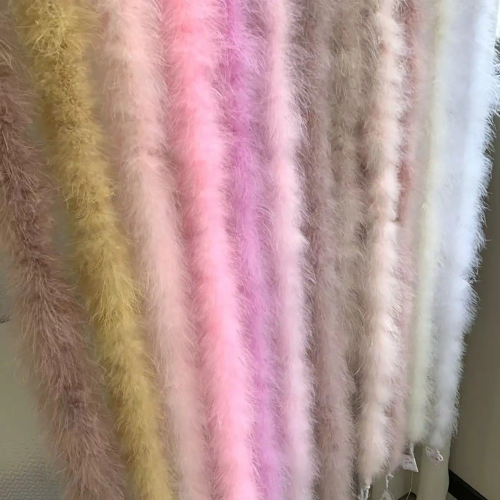 2 Meter Marabou Feather Boa Fa - огляд і ціна Feather Trim Marabou