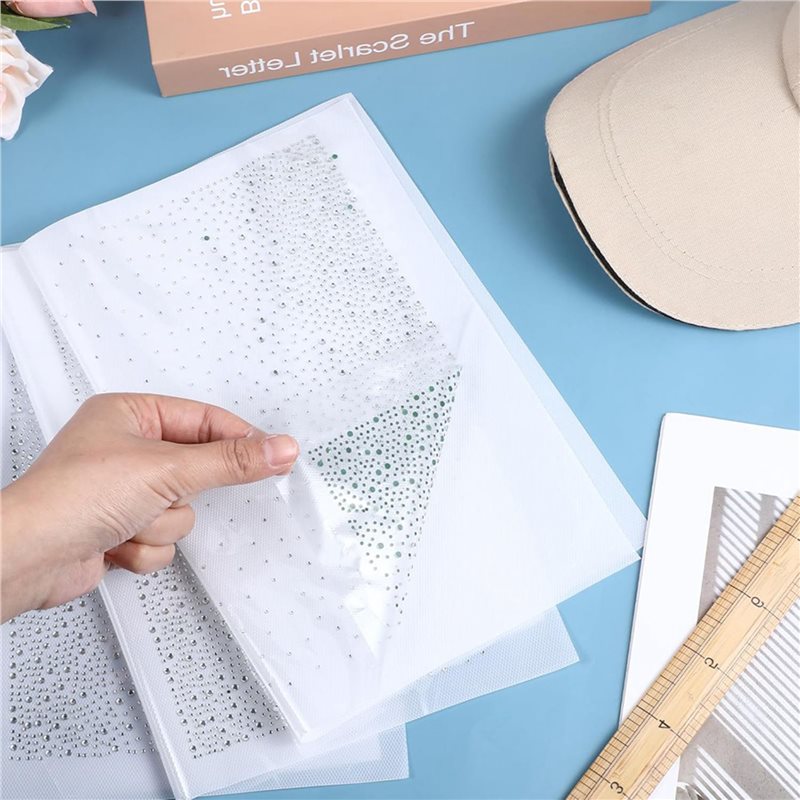 18 Sheets Iron On Rhinestone T - огляд і ціна Hotfix Rhinestone Sheet