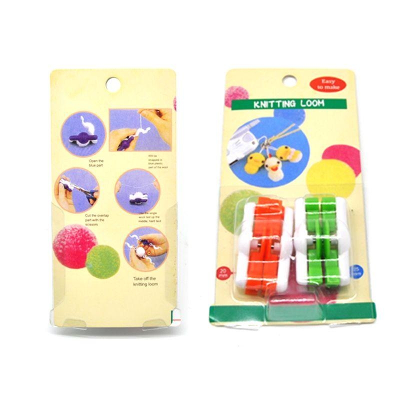 D8KF 2pcs Pom-Pom Maker for Fl - огляд і ціна Pom Pom Maker Tool