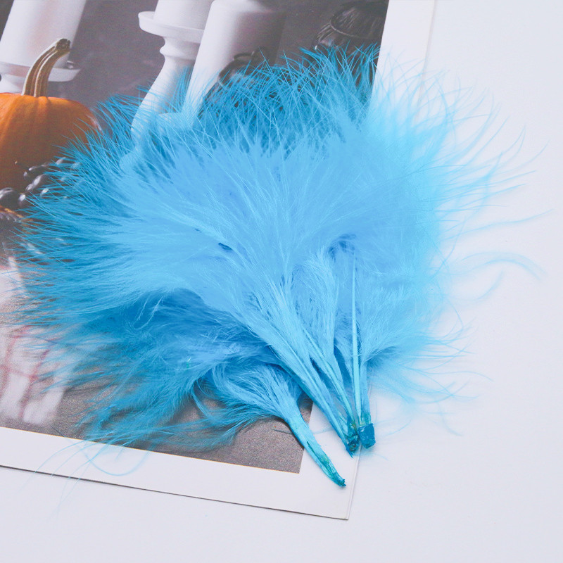 8-12cm Colored Plumas Natural  - огляд і ціна Feather Trim Marabou
