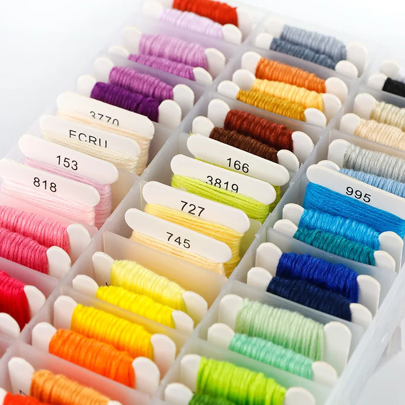 100% Cotton Embroidery Thread  - огляд і ціна Embroidery Craft