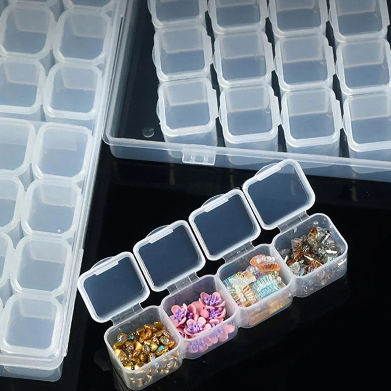 28 grid diamond painting tool  - огляд і ціна Craft Embellishment Storage