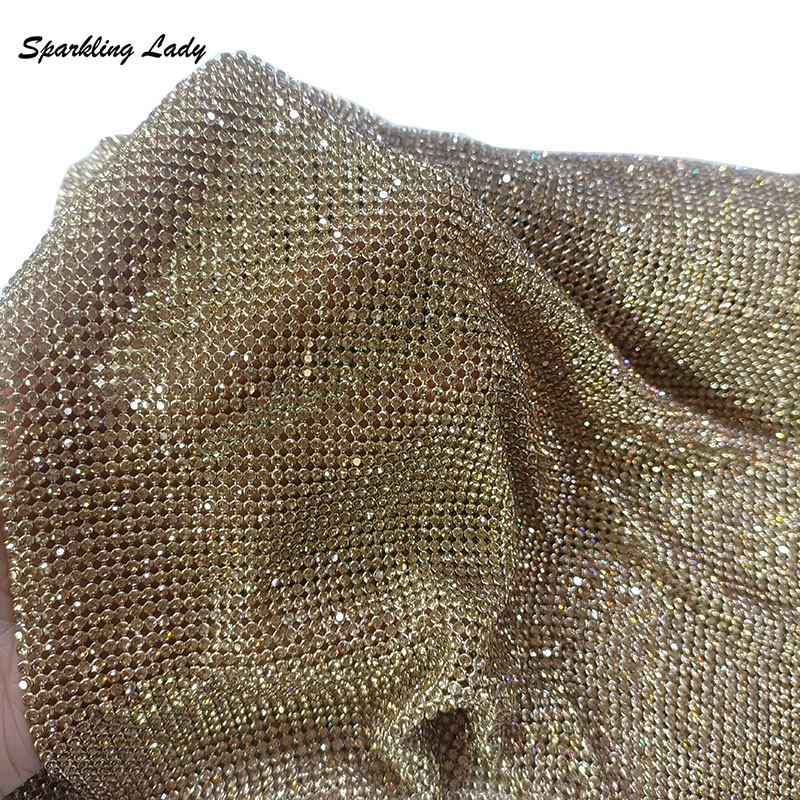 2MM Silver Crystal Mesh Fabric - огляд і ціна Crystal Mesh Fabric