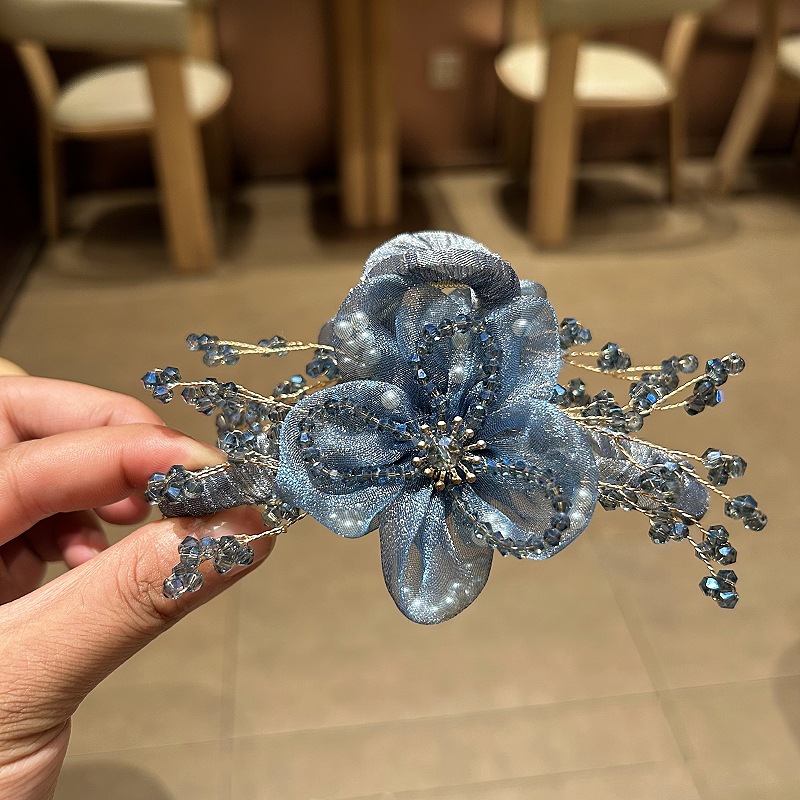 Elegant Korean Hair Accessorie - огляд і ціна Crystal Mesh Fabric