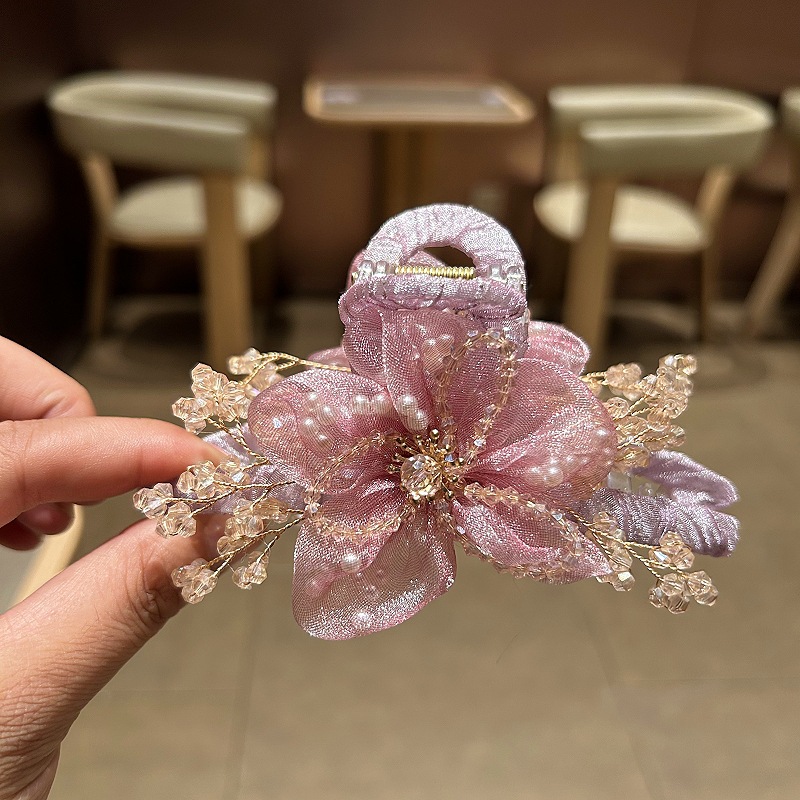 Elegant Korean Hair Accessorie - огляд і ціна Crystal Mesh Fabric