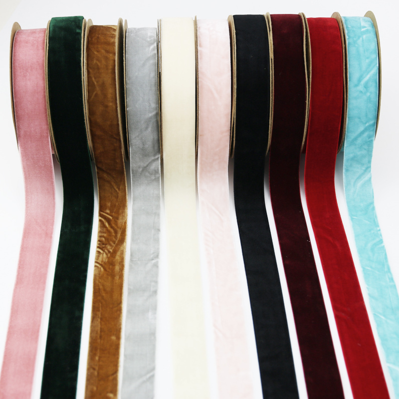 (10 Meters/roll) 25mm Velvet R - огляд і ціна Velvet Ribbon Roll