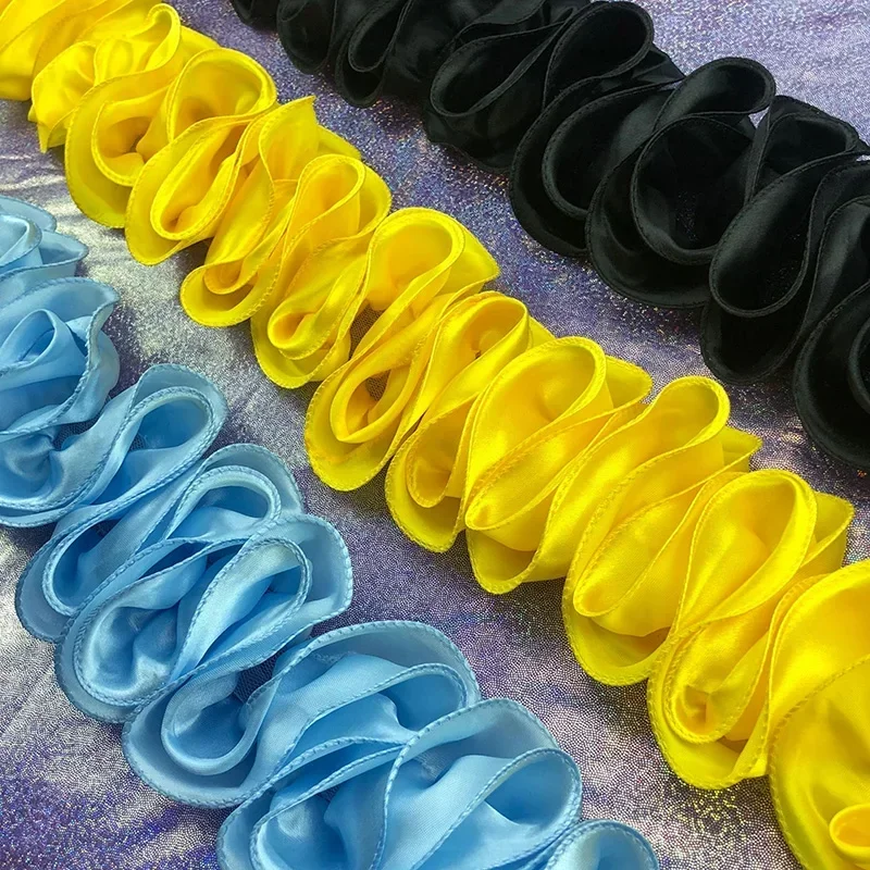 5Yards Pleated Ruffled Trim Sh - огляд і ціна Lace Ribbon Trim